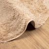 vidaXL Teppich Shaggy Hochflor NAVARRA Beige 240x240 cm Polyester 4102925 Bild 5
