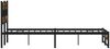 vidaXL Metallbett ohne Matratze Räuchereiche 160x200 cm 4017221 Bild 5