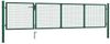 vidaXL Gartentor aus Stahl 350 x 75 cm Grün 144304 Bild 2
