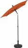 City Mittelstockschirm anthrazit/terracotta 140x210cm Bild 5