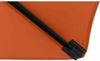 City Mittelstockschirm anthrazit/terracotta 140x210cm Bild 2