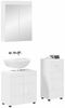 vidaXL Badezimmermöbel-Set TULUM 3 pcs Weiß 60 x 34 x 63 cm 3398024 Bild 2