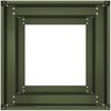 vidaXL Pflanzkübel Olivgrün 40x40x80 cm Kaltgewalzter Stahl 860706 Bild 5