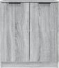 Sideboard Grau Sonoma 60 x 30 x 70 cm Holzwerkstoff [816983] Bild 3