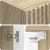 vidaXL Wandmontierter Badezimmerschrank Sonoma-Eiche 890524 Bild 5