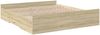 vidaXL Bettgestell mit Schubladen Sonoma-Eiche 180x200cm Holzwerkstoff 3280274 Bild 3