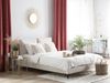 Polsterbett 'MELLE' Samtstoff Beige 140x200 cm Bild 3