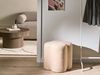 Pouf MANCOS Bouclé Beige Bild 3