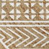 vidaXL Teppich Handgefertigt Jute mit weißem Aufdruck 90 cm [133692] Bild 4