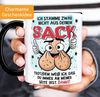 MoonWorks Tasse Kaffee-Tasse Geschenk für Bonus-Papa zum Vatertag Spruch lustig, Keramik Bild 2