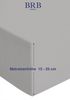 BRB HOME Spannbettlaken Spannbettlaken Jersey Baumwolle für Topper Boxspringbett bis 27 cm, Baumwolle, Gummizug: Rundum, (1 Stück), Matratzen bis 27 cm Höhe, OEKO TEX Standard 100, Jersey Spannbetttuch Bild 3