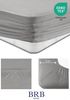 BRB HOME Spannbettlaken Spannbettlaken Jersey Baumwolle für Topper Boxspringbett bis 27 cm, Baumwolle, Gummizug: Rundum, (1 Stück), Matratzen bis 27 cm Höhe, OEKO TEX Standard 100, Jersey Spannbetttuch Bild 4