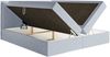 Selsey 'Softie' Boxspringbett 160x200 cm mit Topper und Stauraum, Chenille, Himmelblau Bild 4