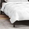 vidaXL Sommerdecke Weiß 220 x 140 x 3 cm Polyester 42007751 Bild 5