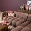 Bronx71 Ecksofa Luca Bouclé rot/rosa rechts Bild 4