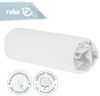 roba Spannbettlaken 'safe asleep®' 60 x 120 - 70 x 140 cm - GOTS & Oeko Tex 100 - Weiß Bild 5