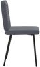 vidaXL Esszimmerstühle 4 Stk. Dunkelgrau Samt 3315234 Bild 5