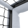 Hudora 'Pro Tect 120 Advanced' Fußballtor, Stahlrohrrahmen mit EPE-Schaumstoff ummantelt, Weiß / Schwarz, 120x80 cm Bild 4