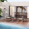 Bealife Gartenmöbel Set Balkon Lounge 2 Personen Outdoor Bild 3