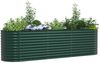 vidaXL Hochbeet Grün 320 x 80 x 81 cm Stahl 42008123 Bild 3