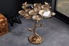 riess-ambiente Beistelltisch BIRDS 65cm messing · In- & Outdoor-Tisch mit Blatt-Design aus Metall (Einzelartikel, 1-St), Wetterfester Gartentisch mit Vogel-Skulpturen · handmade Dekotisch Bild 2