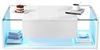 KLAM HOME Couchtisch 100*50*31cm Couchtisch mit 1 Schublade und LED-Lichtleiste (Eleganter Beistelltisch mit Schublade und Glasplatte), Hochglanz Sofatisch im minimalistischen Design Bild 4