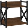 vidaXL Druckerständer 2 Ablagen Braun Eichen-Optik 40x20x40 cm 833994 Bild 2