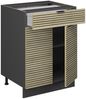 Küchenunterschrank Fame-Line Eiche Paneel 60 cm mit Schublade, ohne Arbeitsplatte Vicco Bild 4