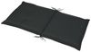 Beautissu 4er Set Niedriglehner Auflage Base NL 100 x 50 x 6 cm Graphitgrau Bild 3