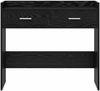 vidaXL Konsolentisch Schwarze Eiche 90 x 35 x 80 cm Holzwerkstoff 8011300 Bild 4