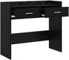 vidaXL Konsolentisch Schwarze Eiche 90 x 35 x 80 cm Holzwerkstoff 8011300 Bild 3
