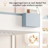 Flieks Etagenbett, Kinderbett 90x200 cm mit 2 Schubladen, Stauraumtreppe, abnehmbarer Box Bild 4