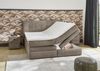 Boxspringbett 180x200 cm H3 Federkernmatratzen Bonell Topper in Cord Braun Taupe Bild 5