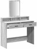 vidaXL Schminktisch Graues Sonoma 100 x 41 x 140 cm Holzwerkstoff 865150 Bild 5