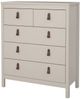 ebuy24 Kommode Madrid Kommode 5 Schubladen Cashmere. Bild 5