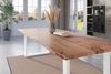 Esstisch Baumkante massiv Akazie natur 260 x 100 weiß NICK 163999748 Bild 4