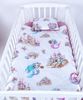 Babydecke BABYLUX Babydecke Krabbeldecke MINKY Kuscheldecke 75x100 cm+KISSEN, BabyLux, K147 - Retro-Rosa + Meerjungfrauen Bild 3