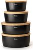 Continenta Brottopf Keramik oval, schwarz Bild 4
