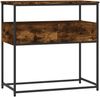 vidaXL Konsolentisch Räuchereiche 75x40x75 cm Holzwerkstoff 834157 Bild 2