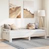 vidaXL Tagesbett Ausziehbar mit Matratzen 90x200 cm Massivholz Kiefer 3321042 Bild 3
