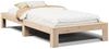 vidaXL Massivholzbett ohne Matratze 75x190 cm Kiefernholz 855340 Bild 2