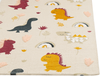 Kinderteppich Baumwolle mehrfarbig 80 x 150 cm Dinosauriermuster TIOP Bild 4