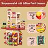 Coemo Supermarkt Florian Kaufladen mit viel Zubehör Farbe Rosa Bild 5
