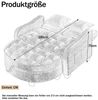 Celya Sofa Multifunktionales Sofa, 2-in-1 Sofa-Bett, mit Aufbewahrungs-Hocker, atmungsaktiver hautfreundlicher Stoff, für kleine Wohnzimmer, Studienzimmer, Schlafzimmer Bild 3