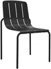 Vente-unique - BALVORA Garden dining set Metall Schwarz - B 54,5 cm x H 80,5 cm x L 47,5 cm Bild 3