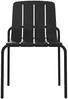 Vente-unique - BALVORA Garden dining set Metall Schwarz - B 54,5 cm x H 80,5 cm x L 47,5 cm Bild 4
