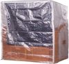 Strandkorb Schutzhülle - bene living - Basic PVC Dreisitzer Größe XXL transparent Bild 2