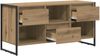 vidaXL TV-Schränk Kunsthandwerk Eiche 100 x 36 x 49,5 cm Holzwerkstoff 886509 Bild 5