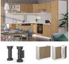 Spülenunterschrank R-Line Artisan-Eiche 80 cm ohne Arbeitsplatte Vicco Bild 2