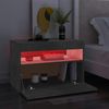 vidaXL TV-Schränke LED-Leuchten 2 Stk. Betongrau 60x35x40 cm 804418 Bild 3